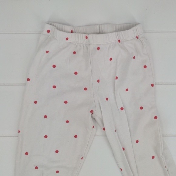 Mini Boden White Pink Polka Dots Pull On Pants‎ Size 5Y - Picture 2 of 10